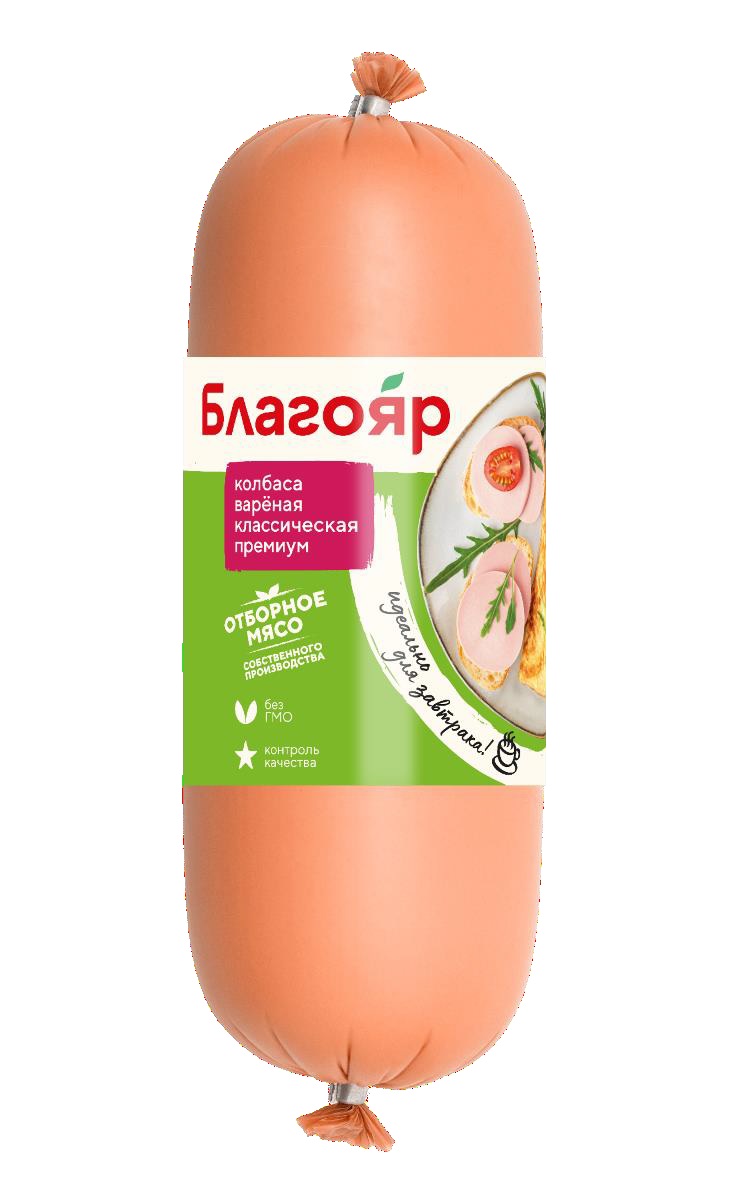 

Колбаса вареная Благояр Классическая Премиум