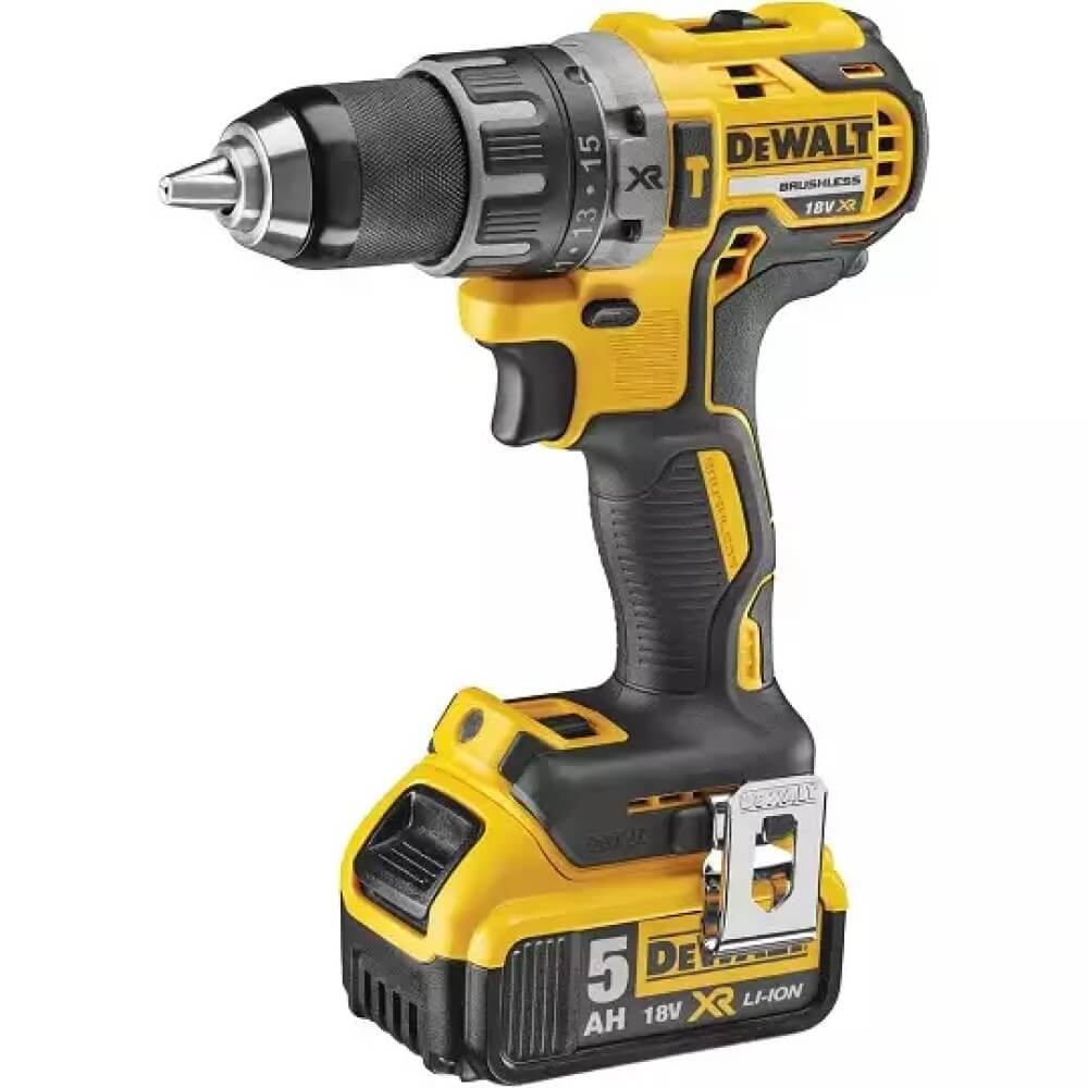 Дрель аккумуляторная DEWALT DCD708P3T-QW