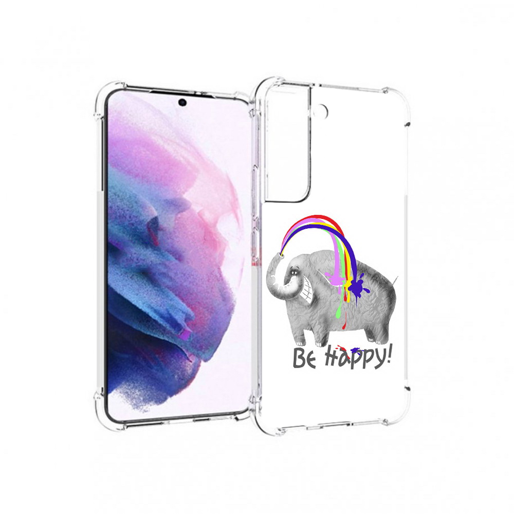 

Чехол MyPads Tocco для Samsung Galaxy S22 счастливый слон (PT194926.508.632), Прозрачный, Tocco