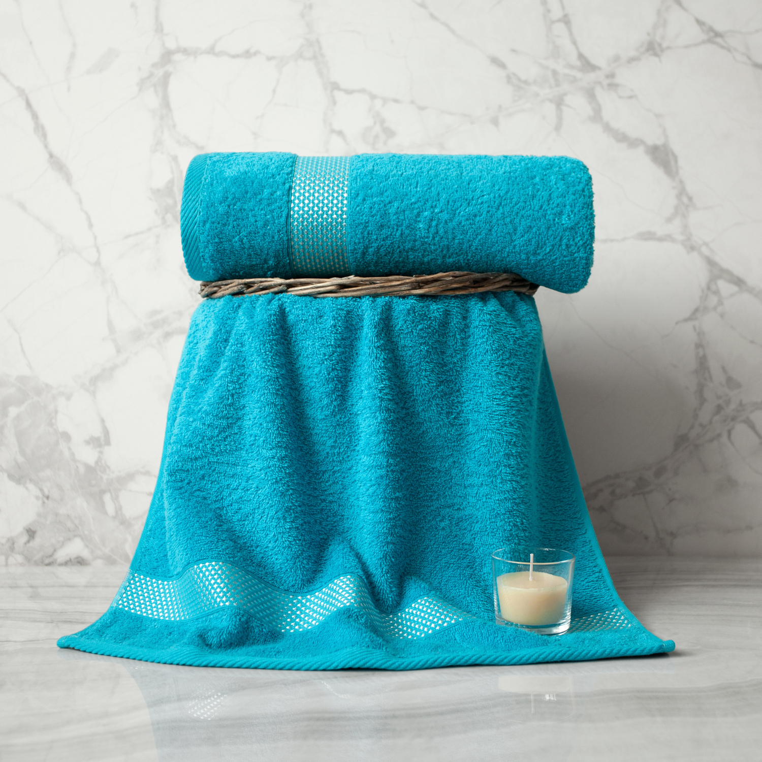 

(4251) Полотенце Eleganta (Marakesh) 100х150 см махра 390 г/м2, 4251 кораллово-оранжевый