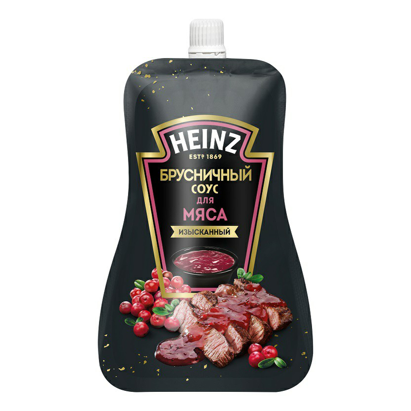 

Соус Heinz Брусничный для мяса 230 г