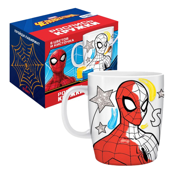 

Кружка под роспись «Spider-Man», Человек-Паук, 250 мл