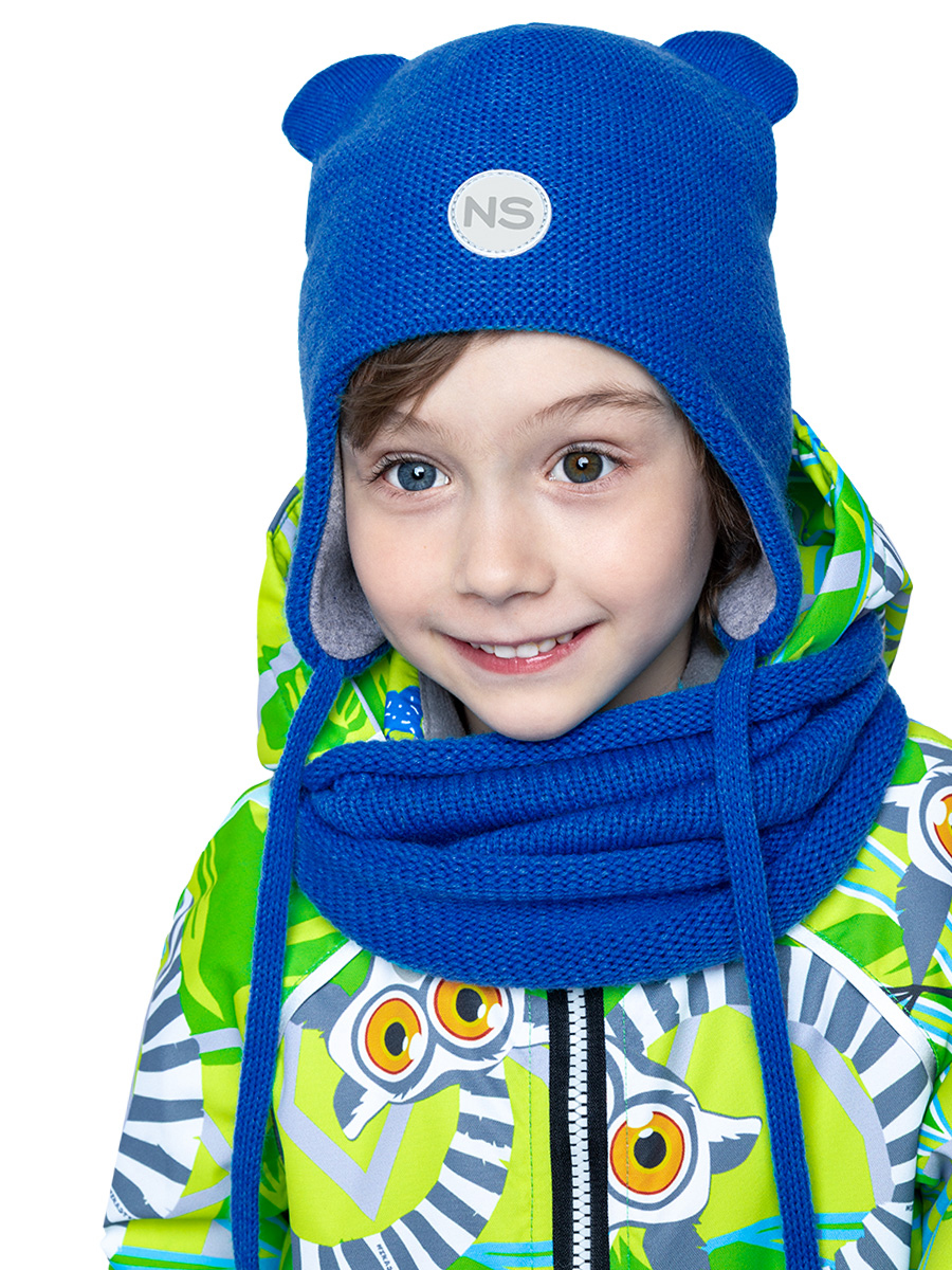 

Шапка детская NIKASTYLE 11м7323, синий, 48, 11м7323