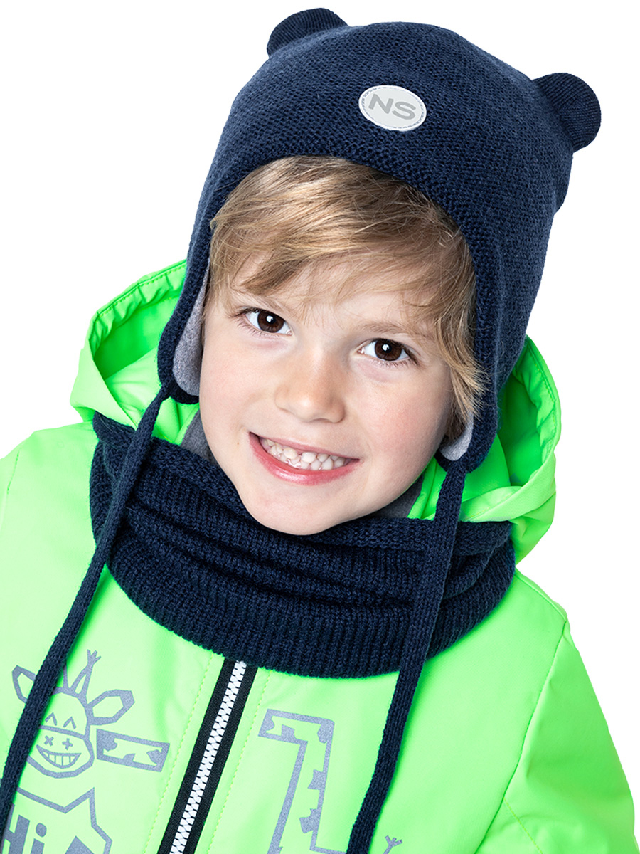 

Шапка детская NIKASTYLE 11м7323, синий, 48, 11м7323
