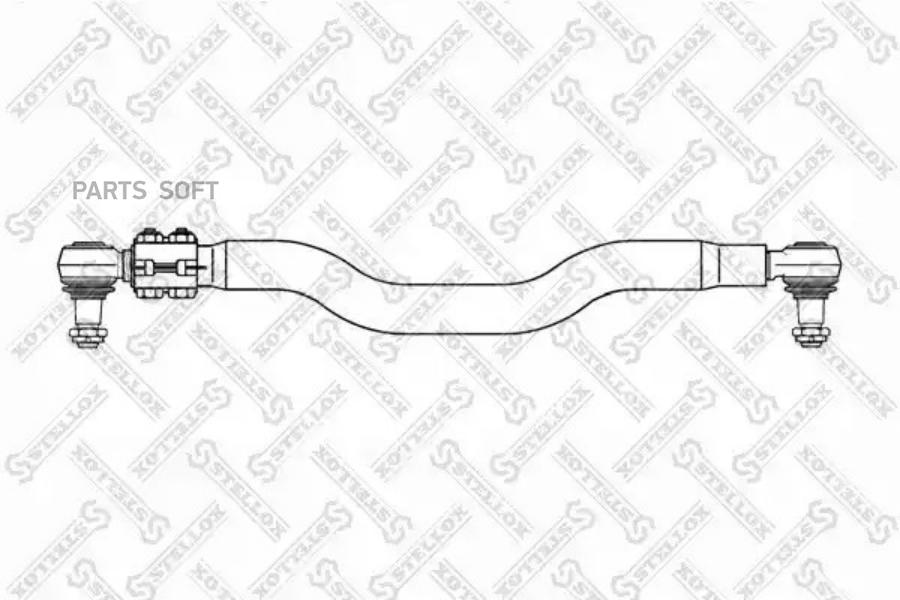 

84-35319-SX_тяга рулевая поперечная L1575 d60 конус38 изг-4MB SK/NG/MK