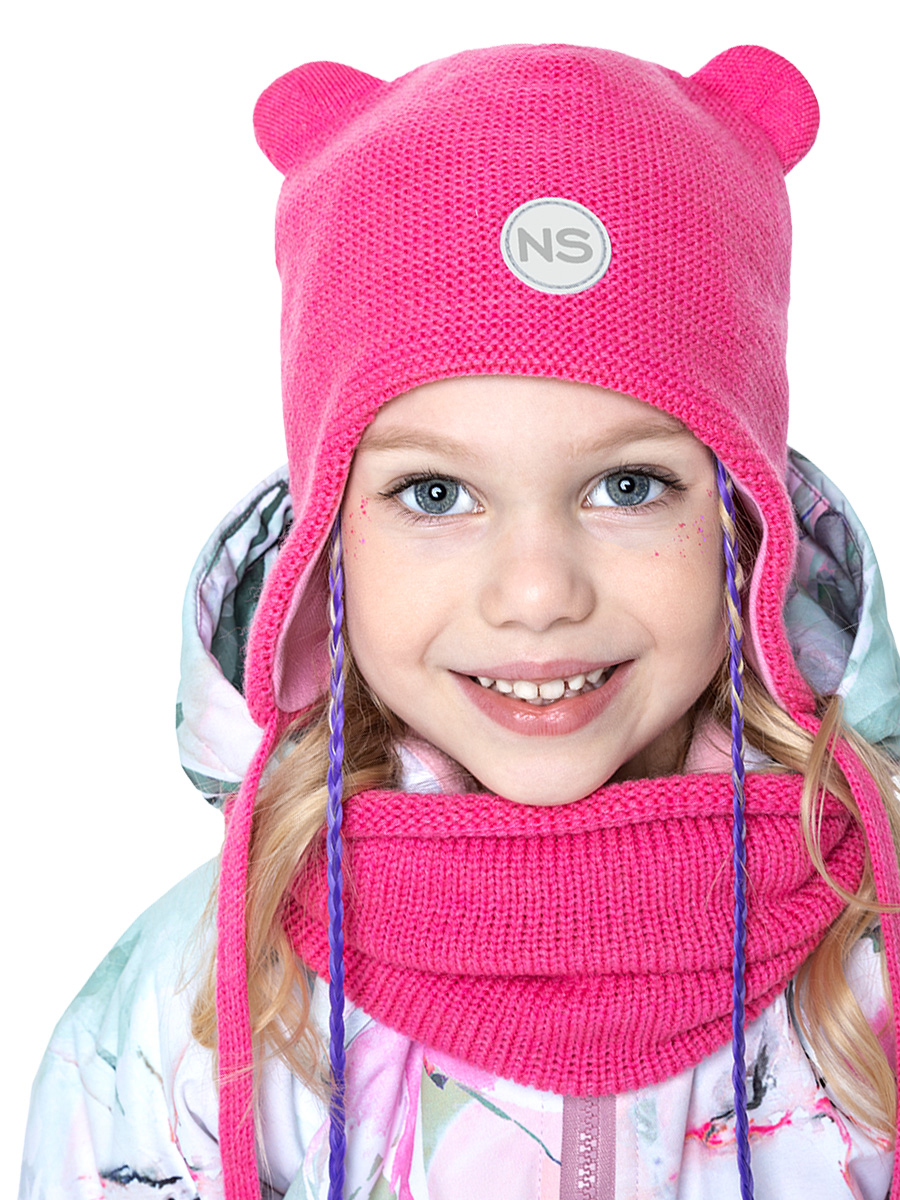 

Шапка детская NIKASTYLE 11м7223, розовый, 50-52, 11м7223