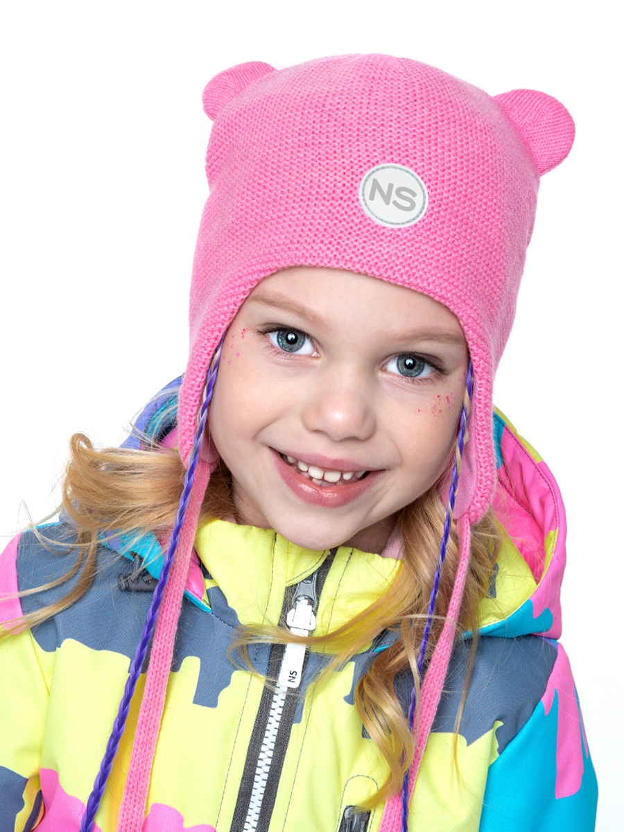 

Шапка детская NIKASTYLE 11м7223, светло-розовый, 50-52, 11м7223