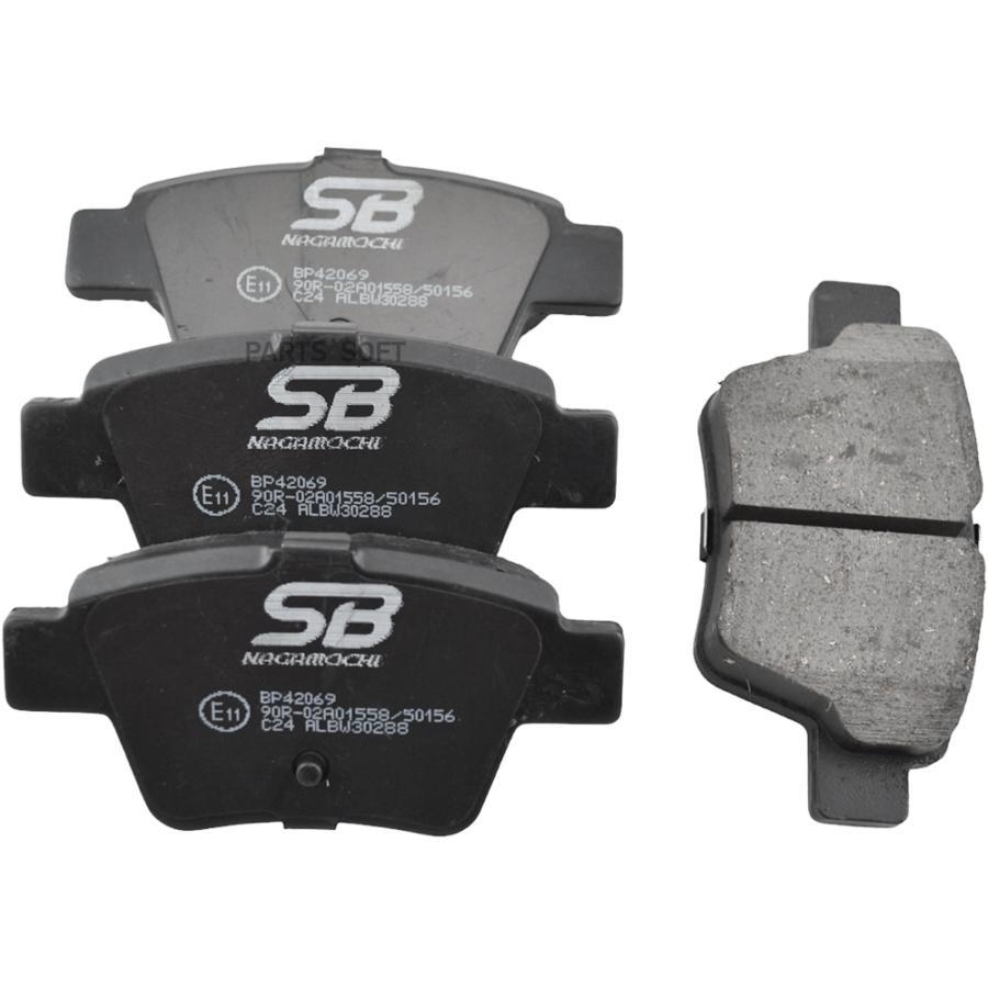 

Колодки тормозные задние CITROEN C4 04-/PEUGEOT 207 06-/307 00- BP42069