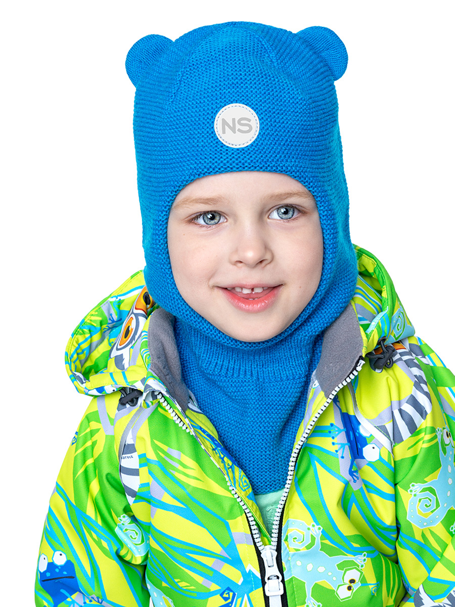 

Балаклава детская NIKASTYLE 10м7123, голубой, 50-52, 10м7123