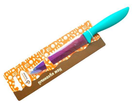 фото Универсальный нож 13 см, "плошкин ложкин", мультиколор, арт. lpl0181