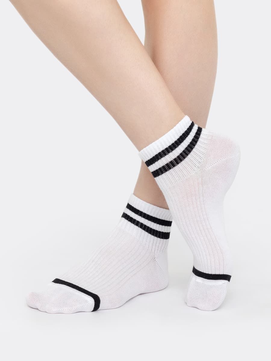 

Носки женские MARK FORMELLE 366K-1643 22366K-1 белые 25-27, Белый, НОСКИ ЖЕНСКИЕ 366K-1643