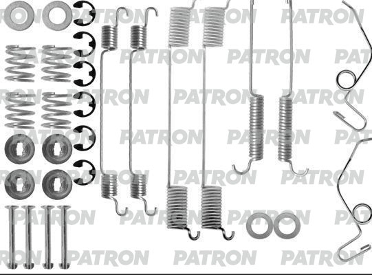 

Комплект монтажный тормозных колодок PATRON PSRK0114