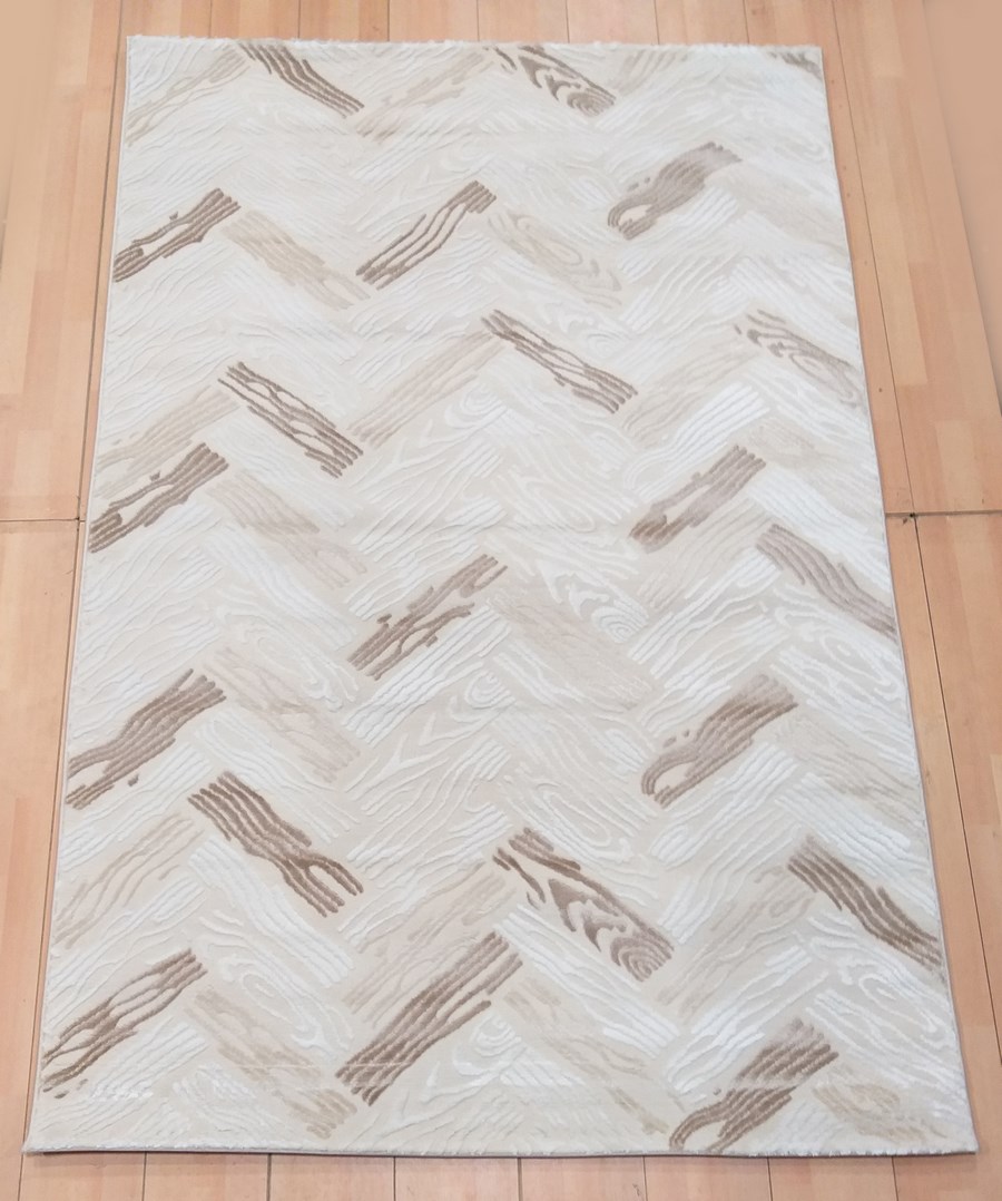 фото Ковер nova 4083a прямой белый/кремовый 80x150 sofia rugs