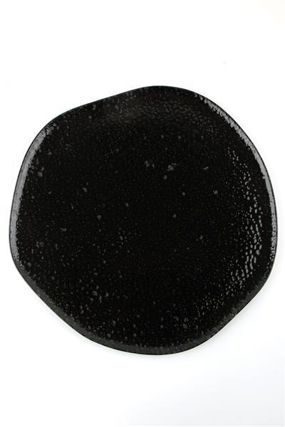 фото Блюдо сервировочное волнообразное porland black moss por0125, 32 см