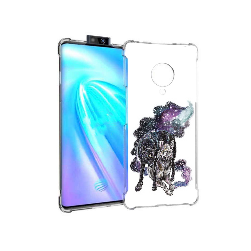

Чехол MyPads Tocco для Vivo NEX 3 звездные волки (PT136035.381.352), Прозрачный, Tocco