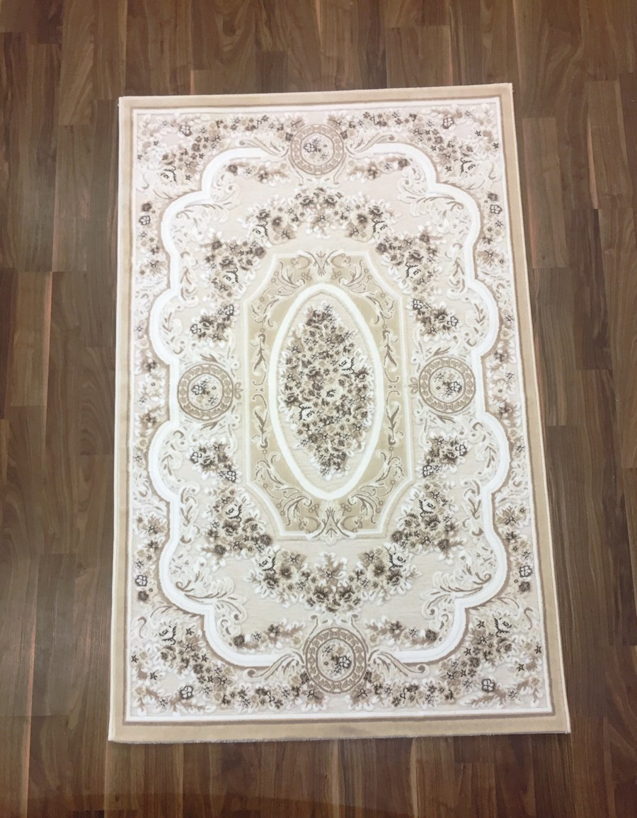 фото Ковер gloria 4058a прямой кремовый 120x180 sofia rugs