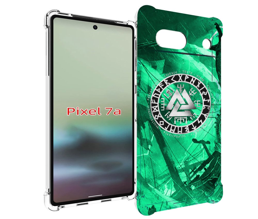 

Чехол MyPads ассасин-крид-2020-рагнарек мужской для Google Pixel 7A, Tocco