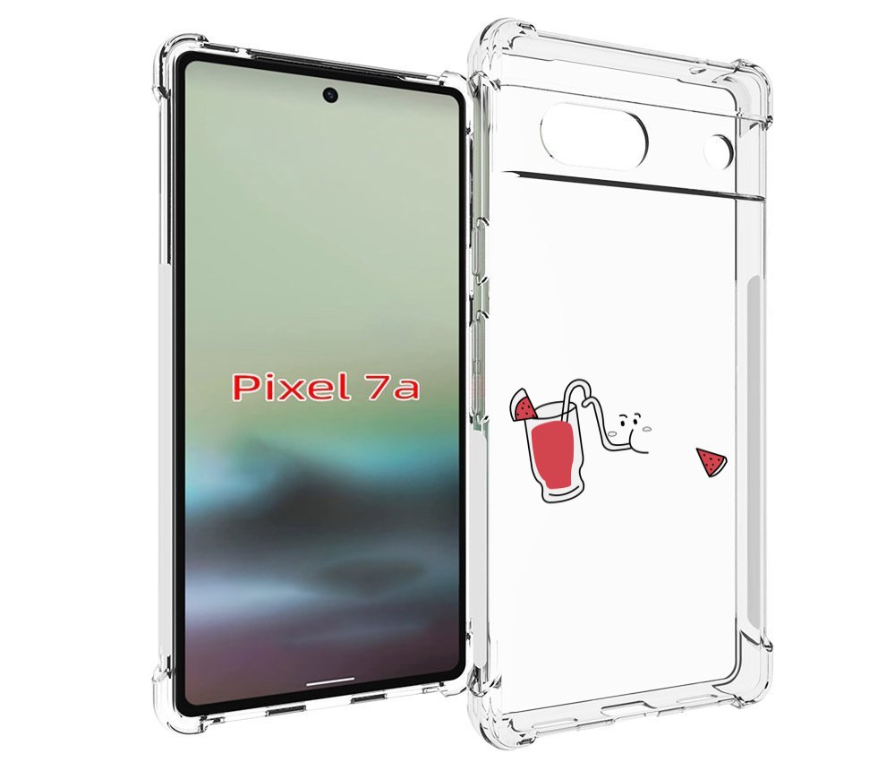 

Чехол MyPads арбузный-напиток для Google Pixel 7A, Tocco