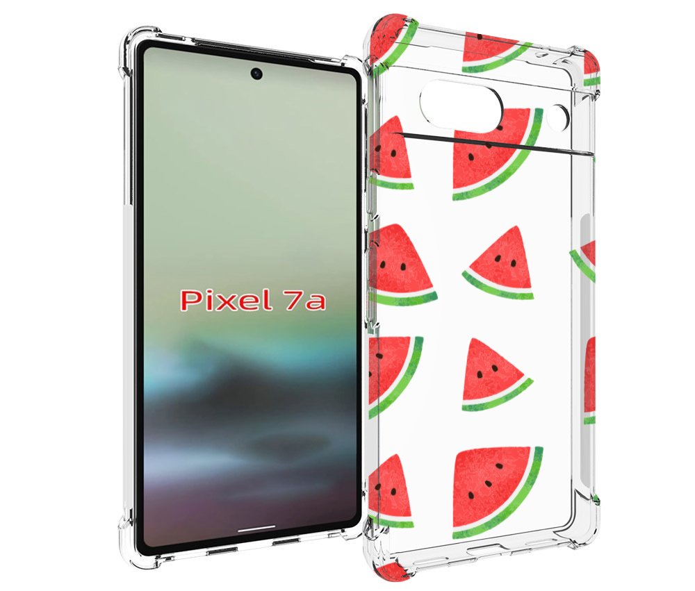 

Чехол MyPads арбузики для Google Pixel 7A, Tocco