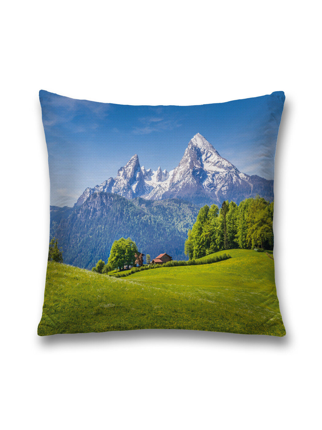 

Наволочка декоративная JoyArty Вдохновляющий воздух чехол на молнии, 45х45 см, Белый;голубой;зеленый