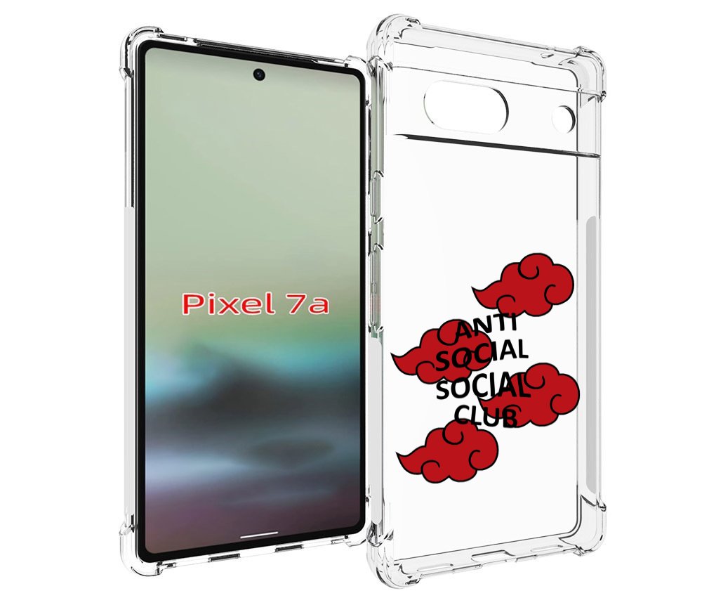 

Чехол MyPads анти-социал-социал-клаб для Google Pixel 7A, Tocco