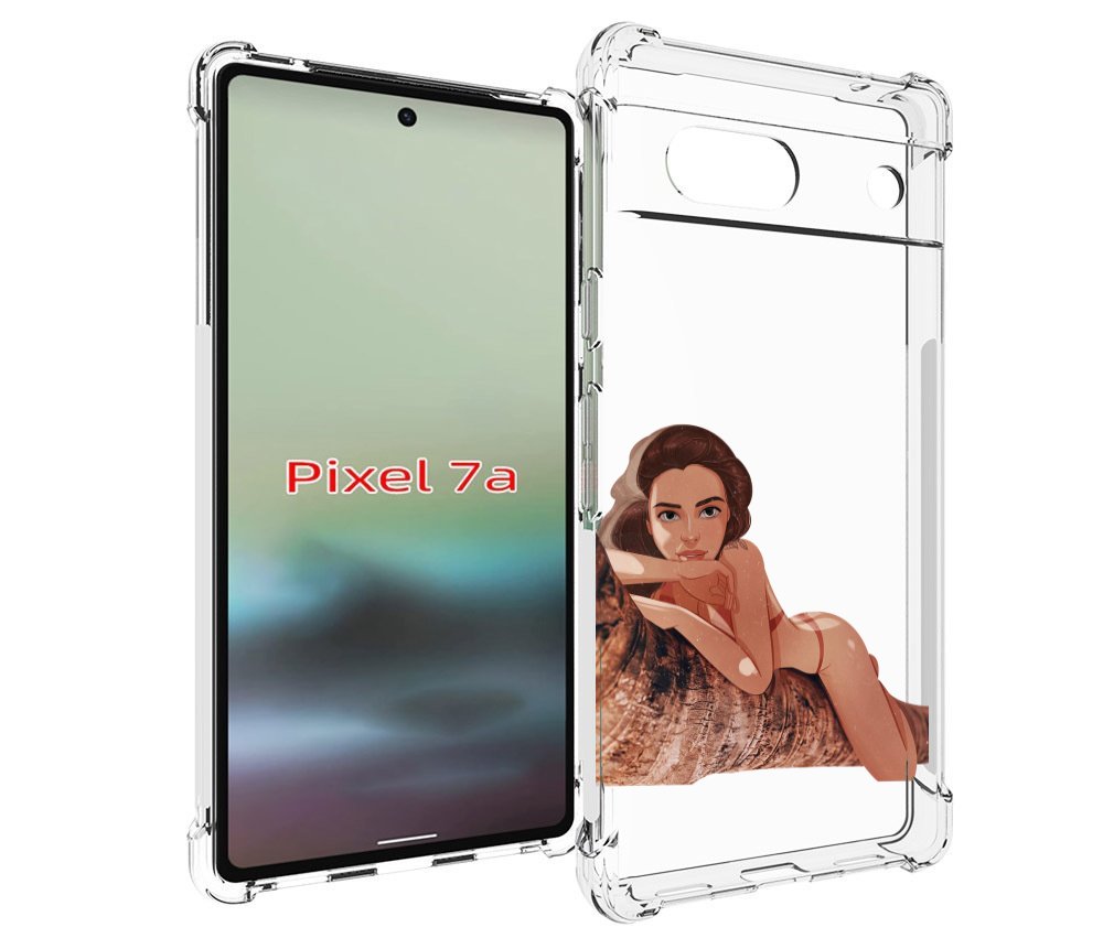 

Чехол MyPads амазонка-на-дереве для Google Pixel 7A, Tocco