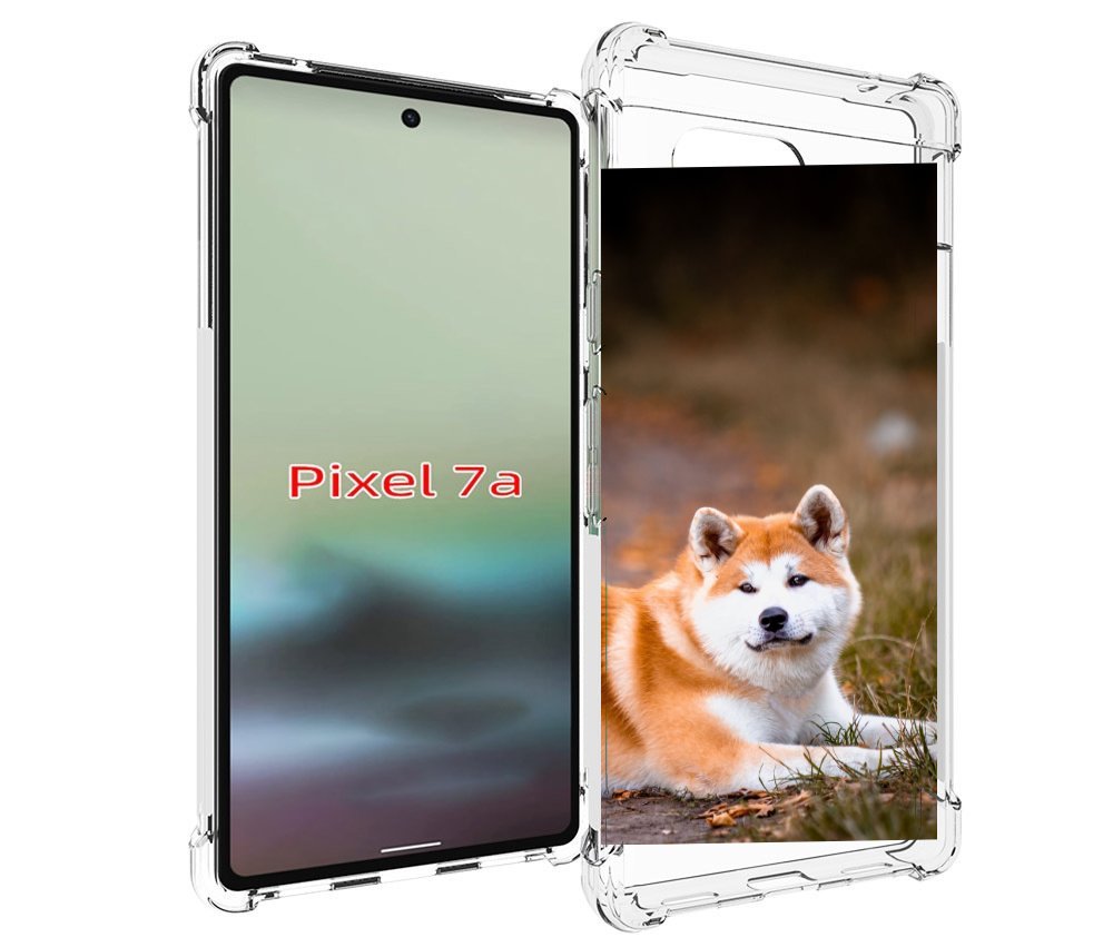 

Чехол MyPads акита ину для Google Pixel 7A, Tocco