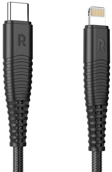 Кабель RavPower USB-C - Lightning MFI 1 м, цвет Черный (RP-CB020)