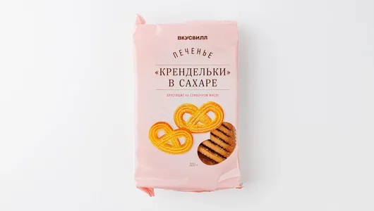 

Печенье Вкусвилл Крендельки в сахаре 320 г
