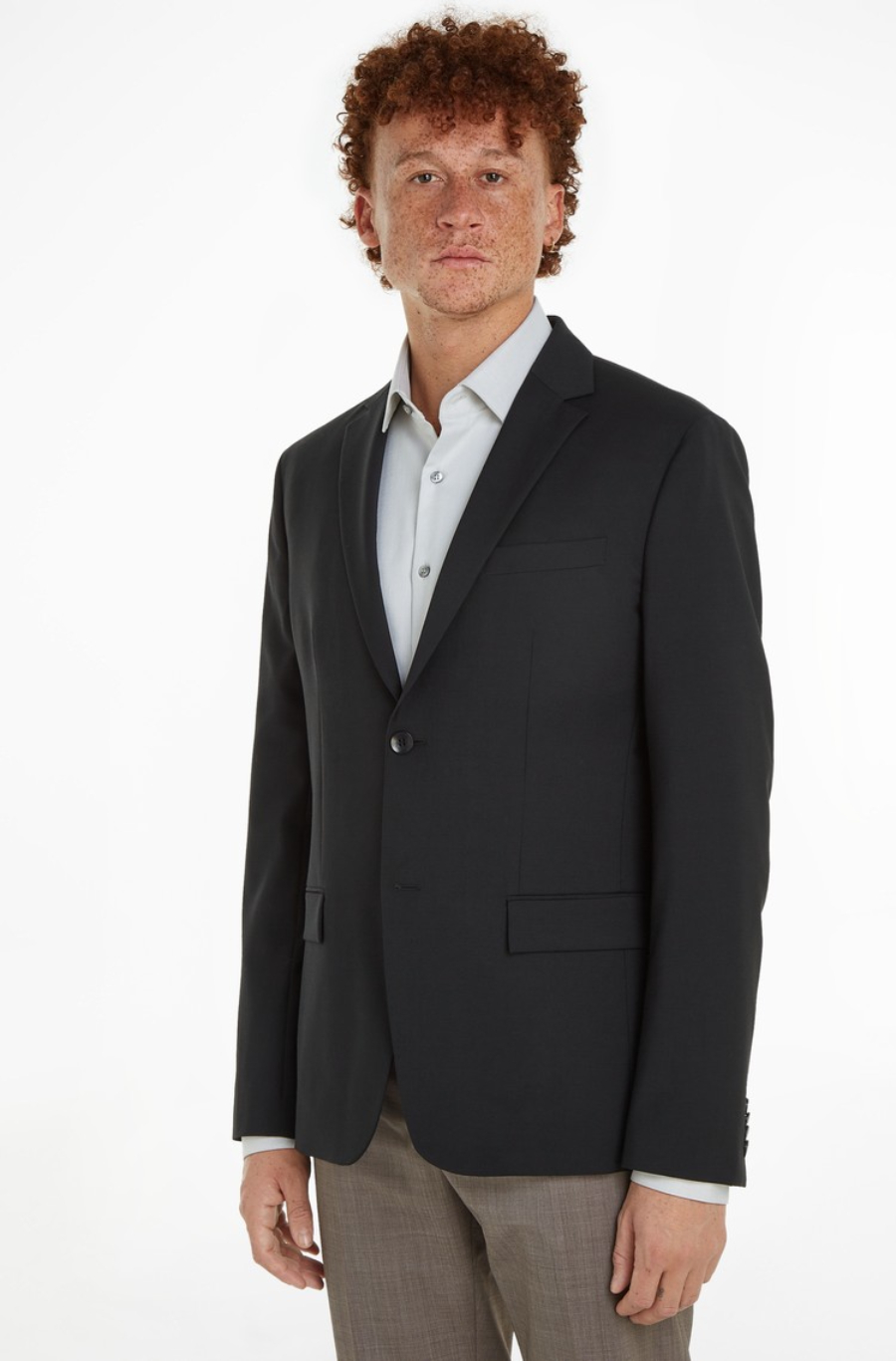 Пиджак мужской Calvin Klein K10K112935 черный 54 EU