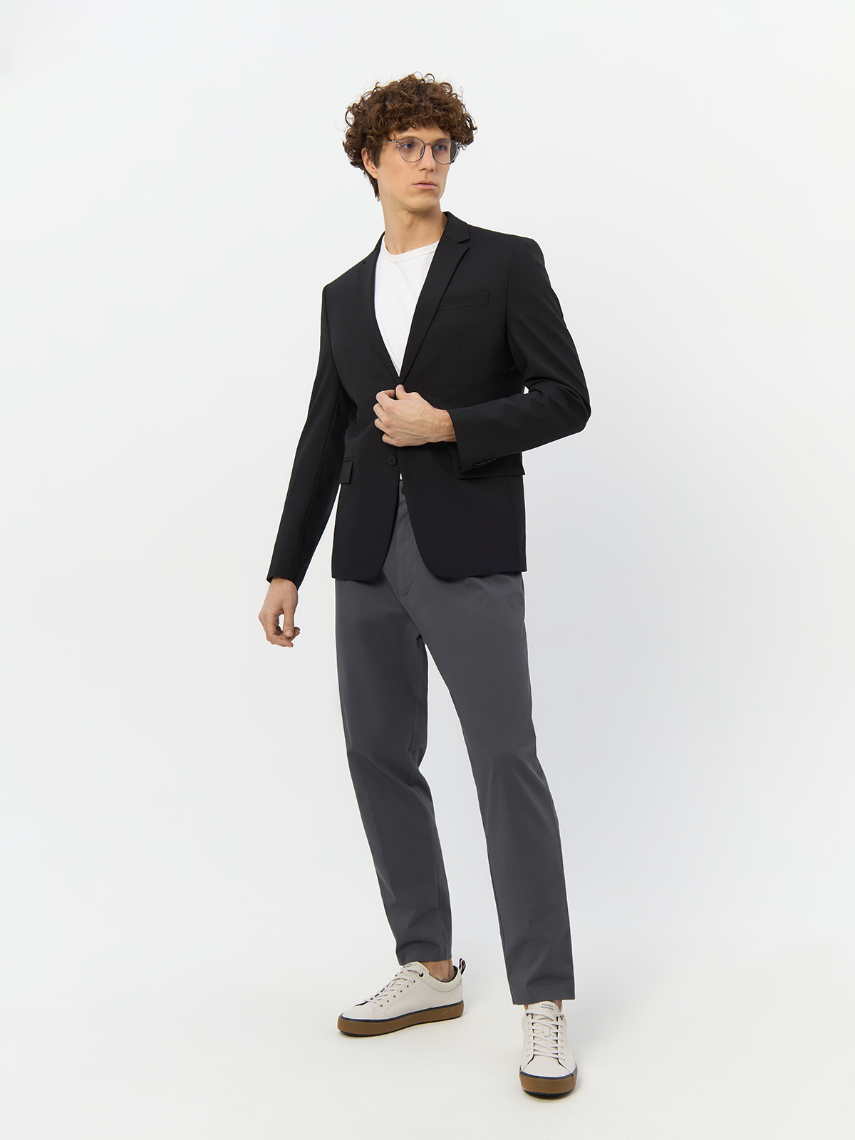 Пиджак мужской Calvin Klein K10K112935 черный 54 EU