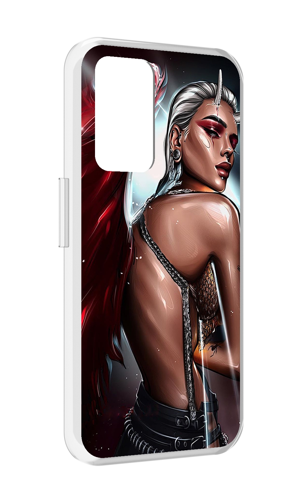 

Чехол MyPads девушка-с-крыльями женский для Realme GT Neo3T, Прозрачный, Tocco