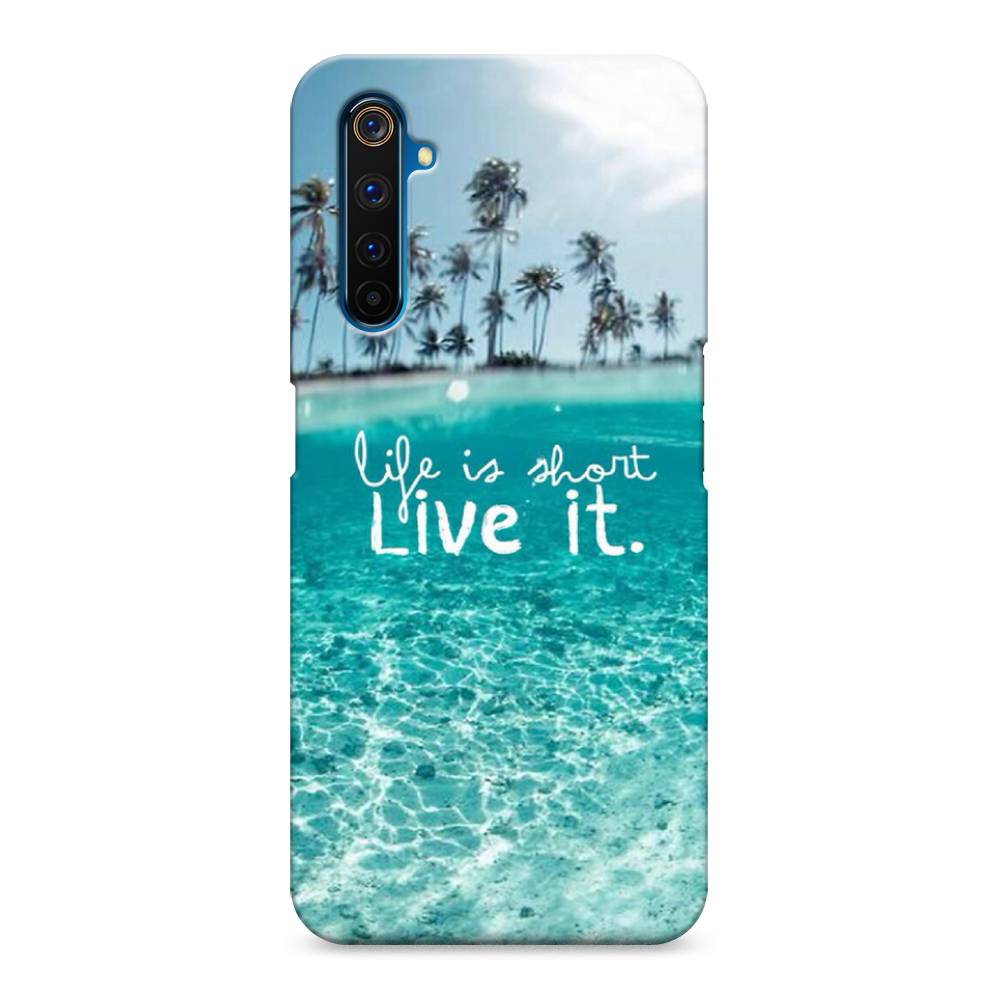 

Пластиковый чехол "Live it" на Realme 6 Pro, 252820-5
