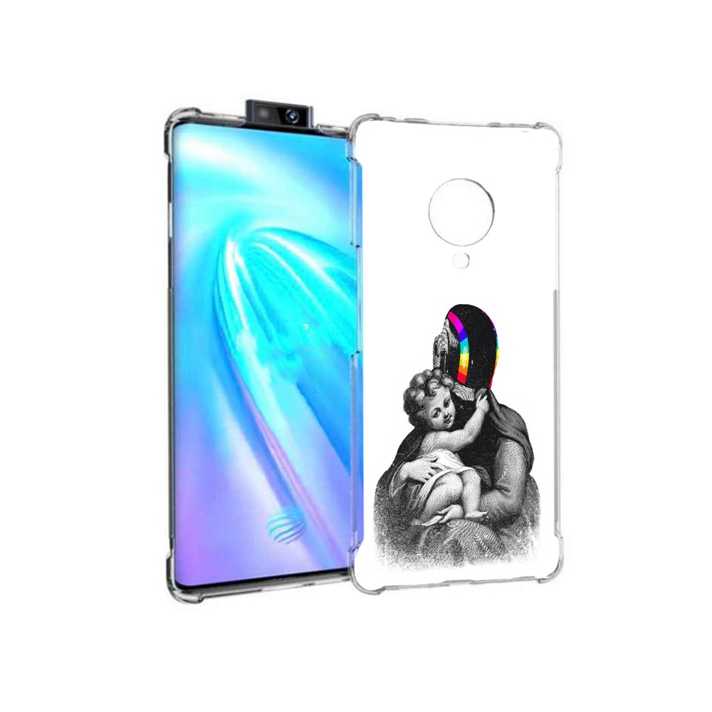 

Чехол MyPads Tocco для Vivo NEX 3 защитник в шлеме (PT136035.381.350), Прозрачный, Tocco