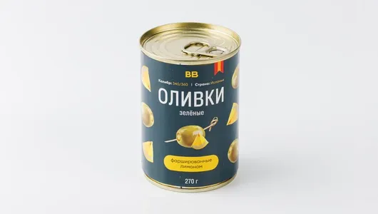 

Оливки ВкусВилл зеленые 300 г