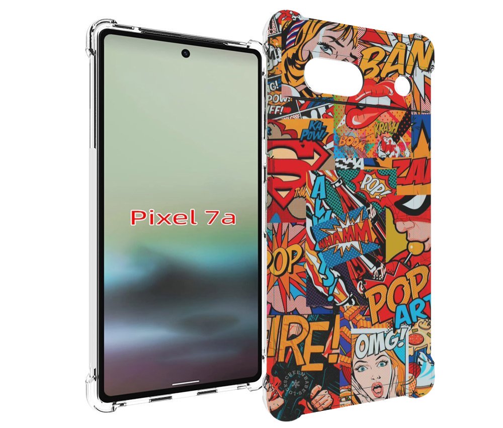 

Чехол MyPads Фон для Google Pixel 7A, Tocco