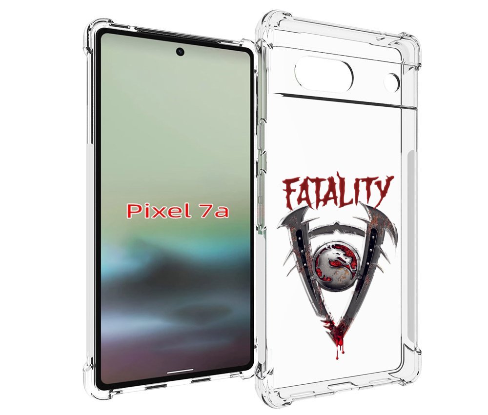 

Чехол MyPads Фаталити мужской для Google Pixel 7A, Tocco