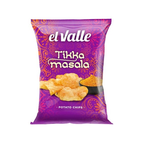 Чипсы El Valle со вкусом Тикка Масала, 130 г