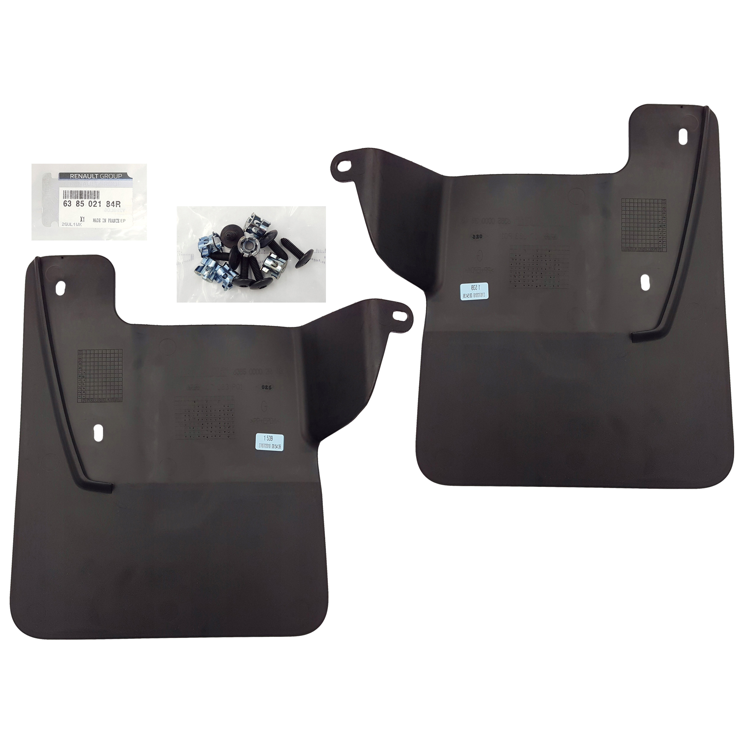 

Брызговики передние Renault арт. 63 85 021 84R
