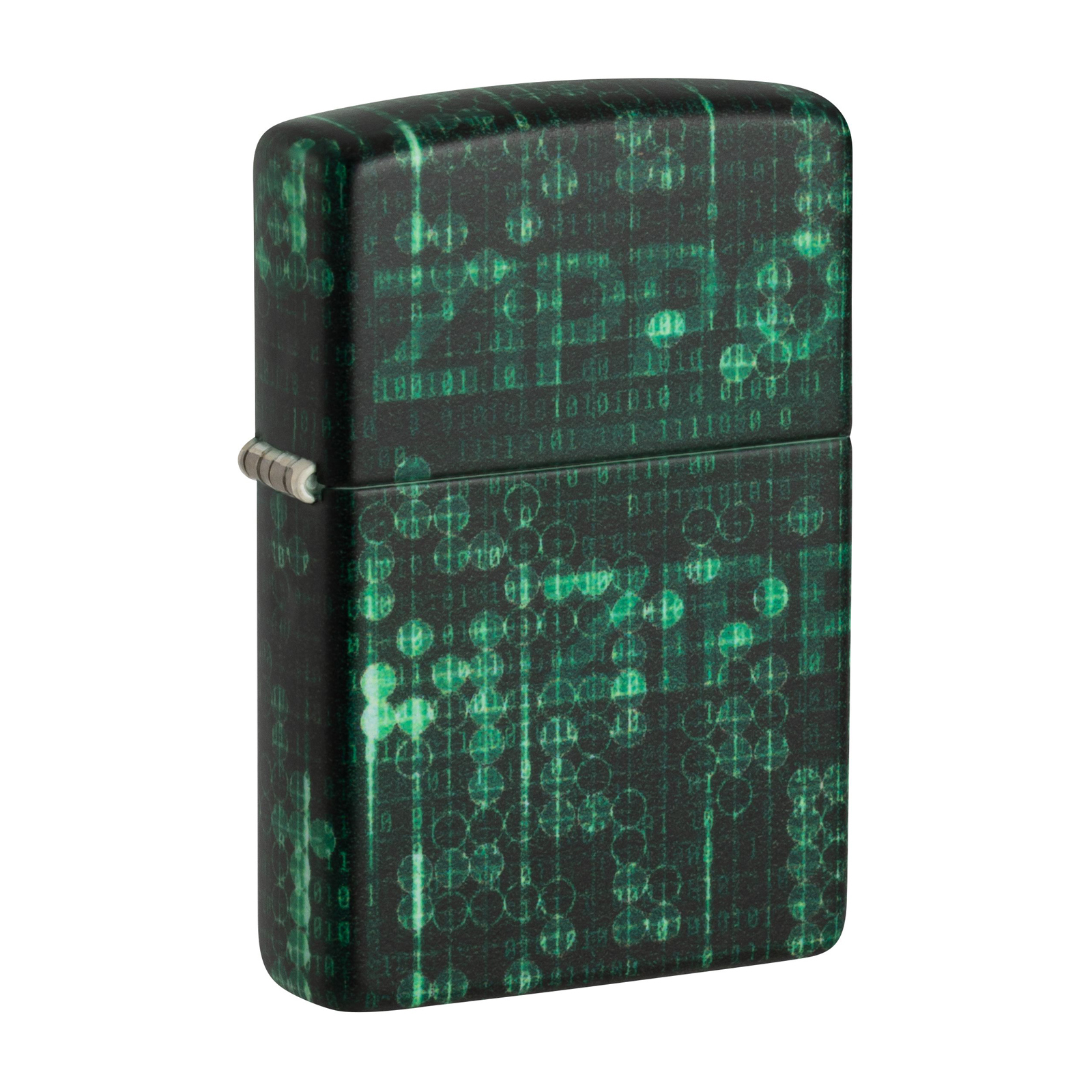 

Зажигалка бензиновая Zippo Pattern с покрытием Glow-in-the-Dark Green, Черный