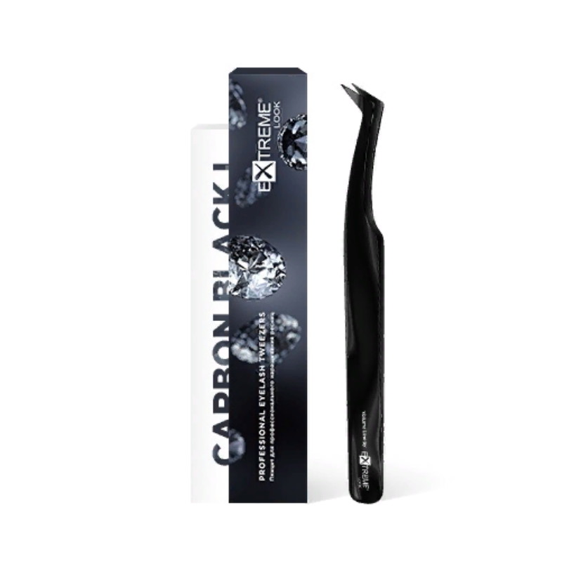 

Пинцет Extreme Look Carbon Black тип L