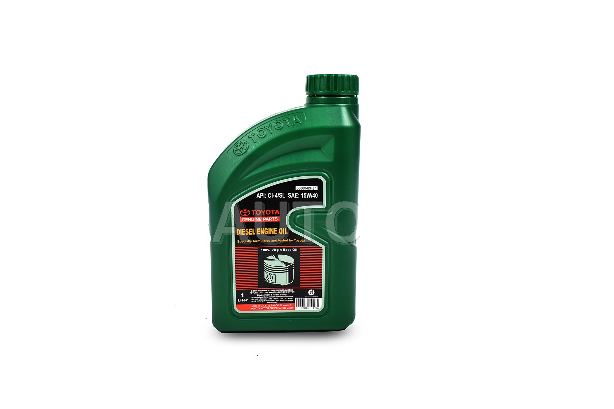 

Масло моторное TOYOTA GENUINE MOTOR OIL 15W40 в пластиковой канистре 1 л 1шт