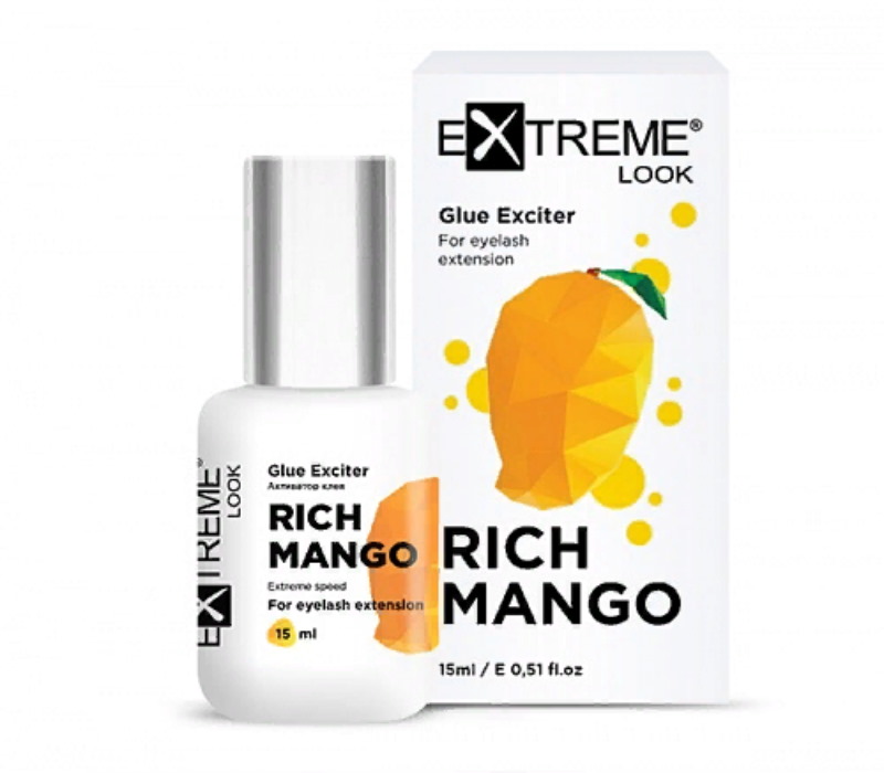 фото Активатор клея extreme look mango exciter, 15 мл