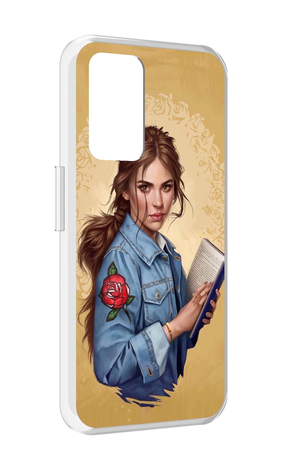 

Чехол MyPads девушка-в-бежевом-фоне для Realme GT Neo3T, Прозрачный, Tocco