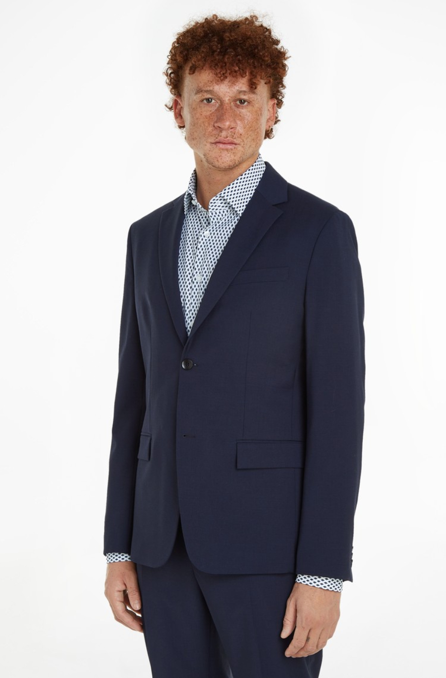 Пиджак мужской Calvin Klein K10K112935 синий 50 EU