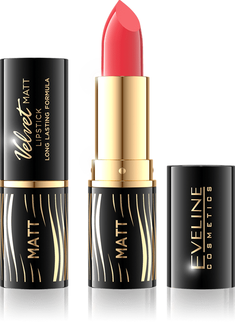 фото Матовая губная помада velvet matt lipstick eveline, №504