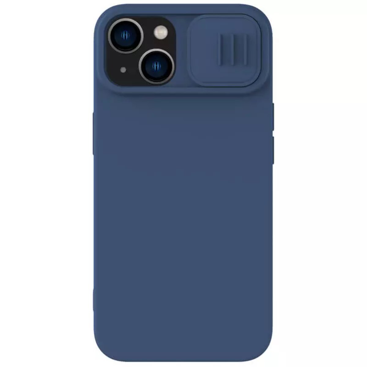 

Накладка Nillkin Magnetic Silky Silicone Case для iPhone 15, темно-синий, Magnetic Silky Silicone Case