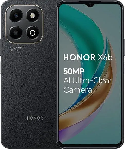 

Смартфон Honor X6b 6/256GB Midnight Black, X6b