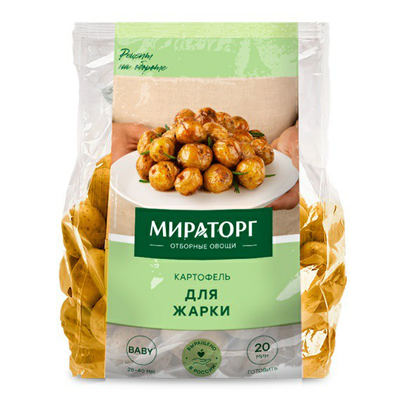 

Картофель baby для жарки Мираторг 2 кг