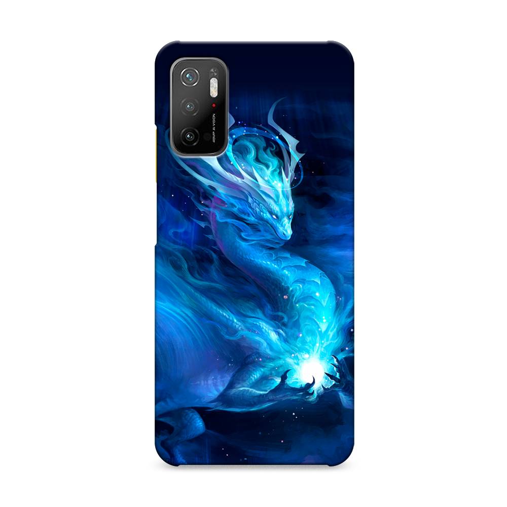 

Пластиковый чехол "Лунный дракон" на Xiaomi Poco M3 Pro, 311020-1